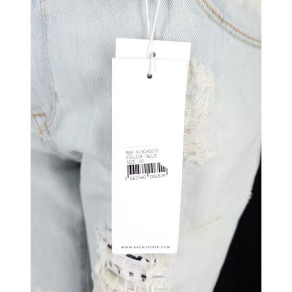 Each x Other Limited Edition Robert Montgomery Jeans 30 Scraped Slim - Picture 11 of 15